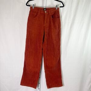BDG Corduroy Cabincore Retro Pants - Women Size 25 - Rust